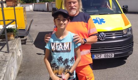 David zachránil tonoucího